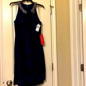 Navy Blue evening dress